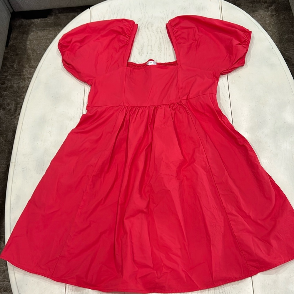 Draper James Puff Sleeve Dress